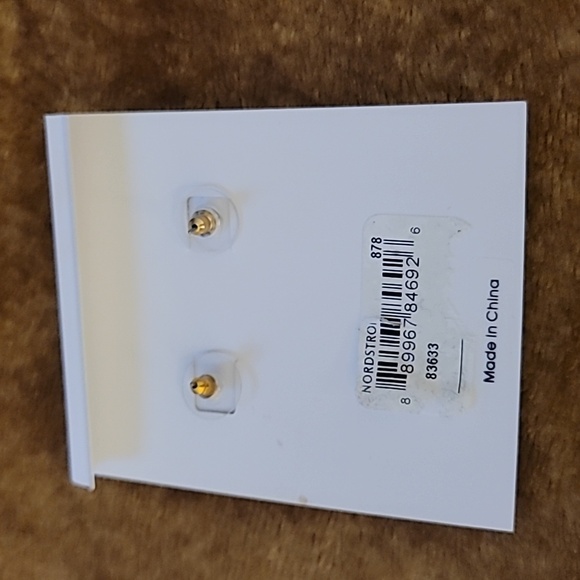 BaubleBar Tropical Palm Earrings with Green and Gold NWT - Picture 8 of 13